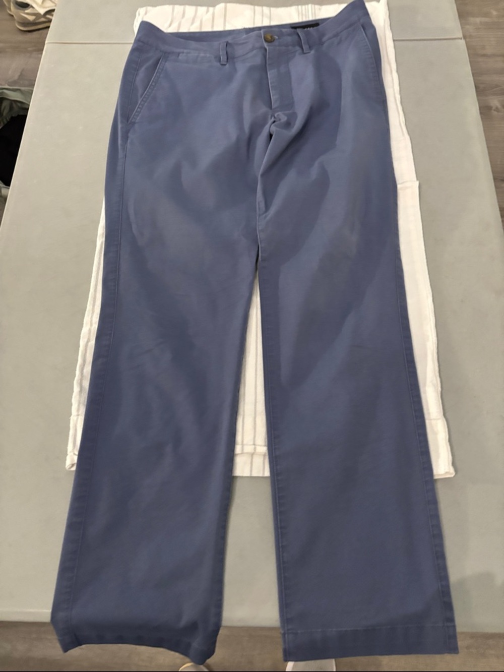 Bonobos Straight-Leg Chinos in Slate Blue